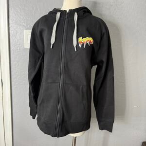 WWE Men's Antigua Black "Rowdy" Roddy Piper Victory Full-Zip Hoodie, XL